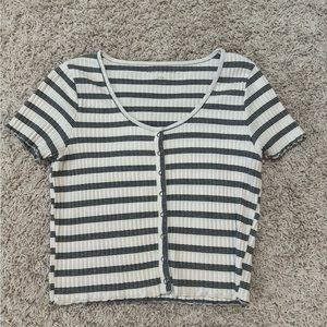 American eagle button up shirt